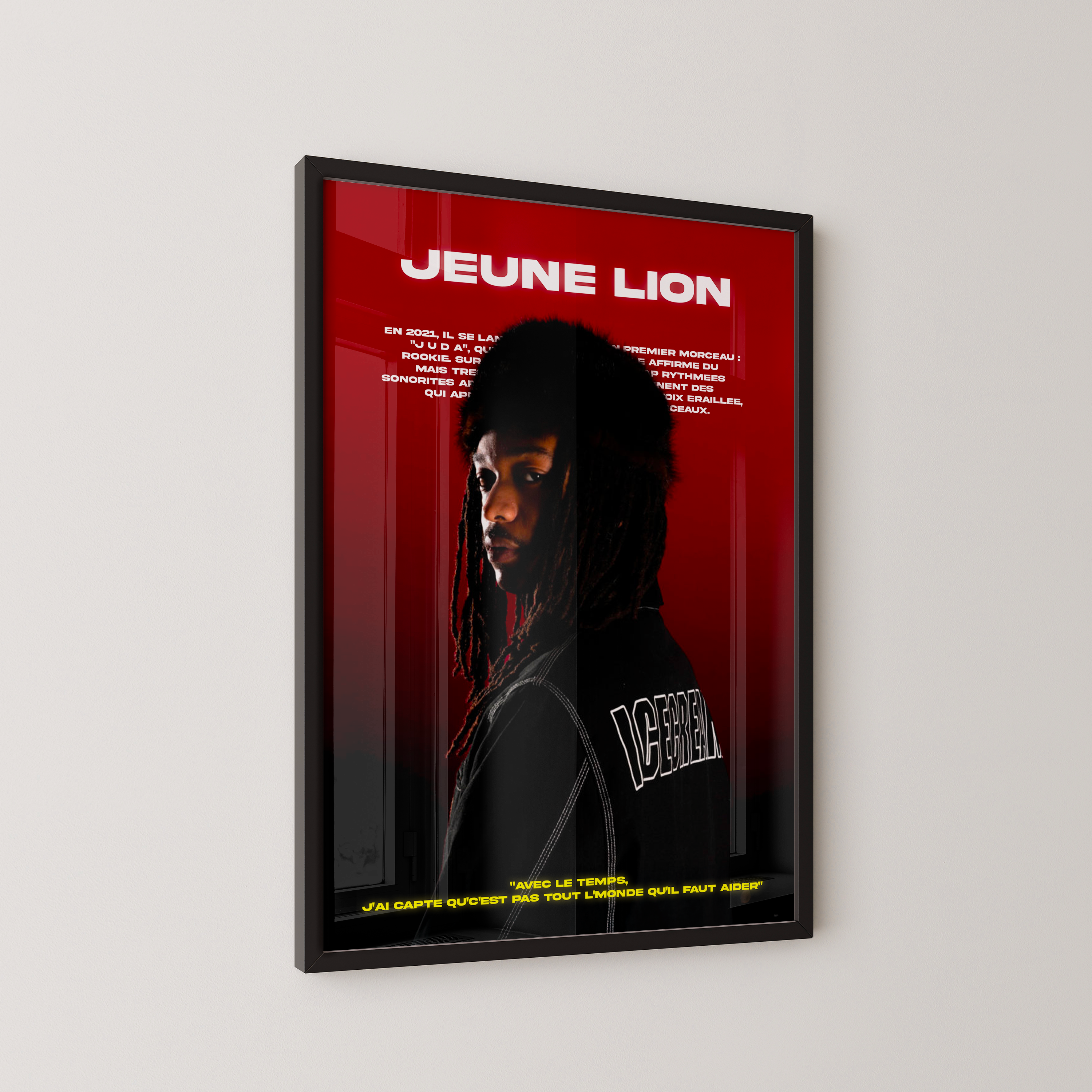 Poster Jeune Lion