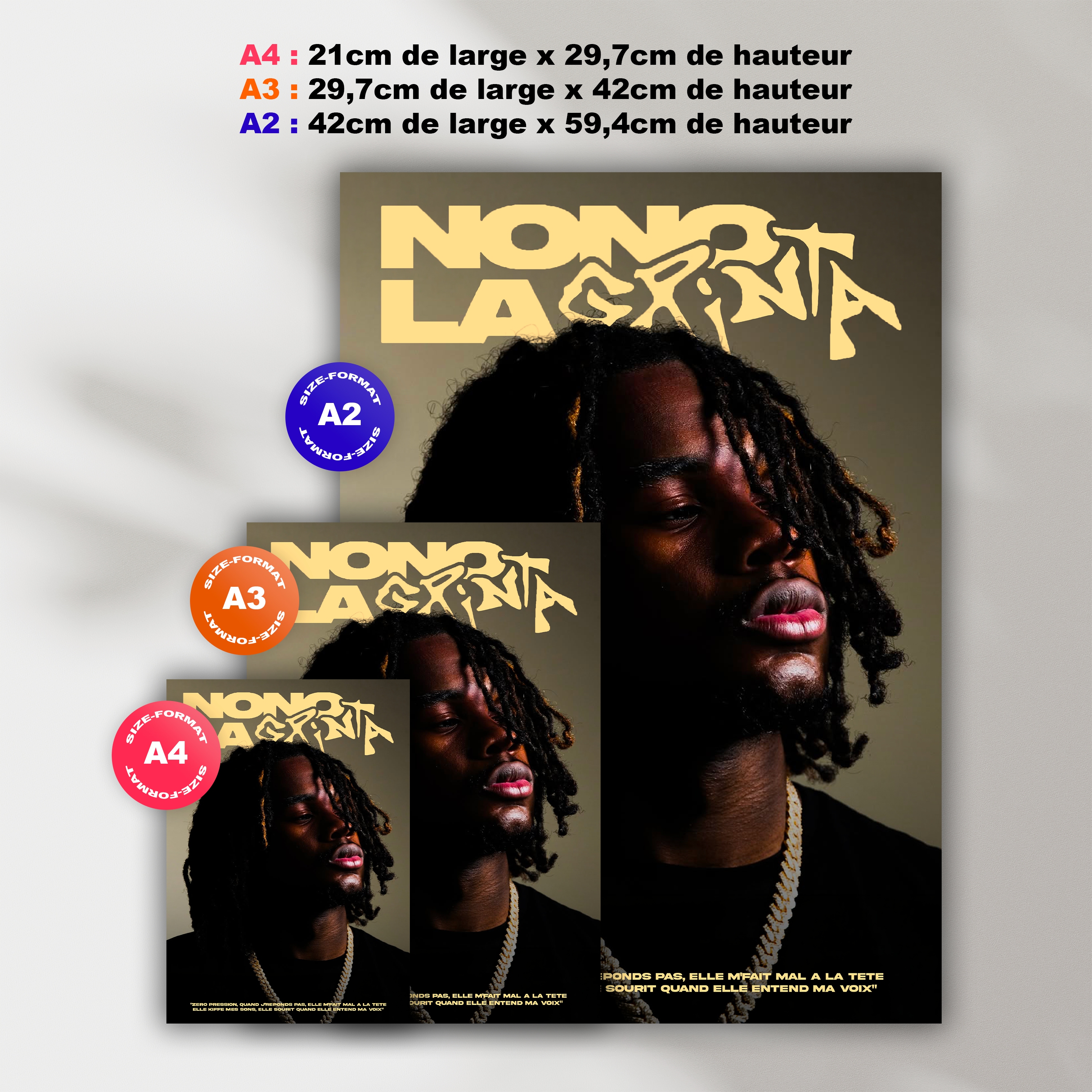Poster Nono La Grinta