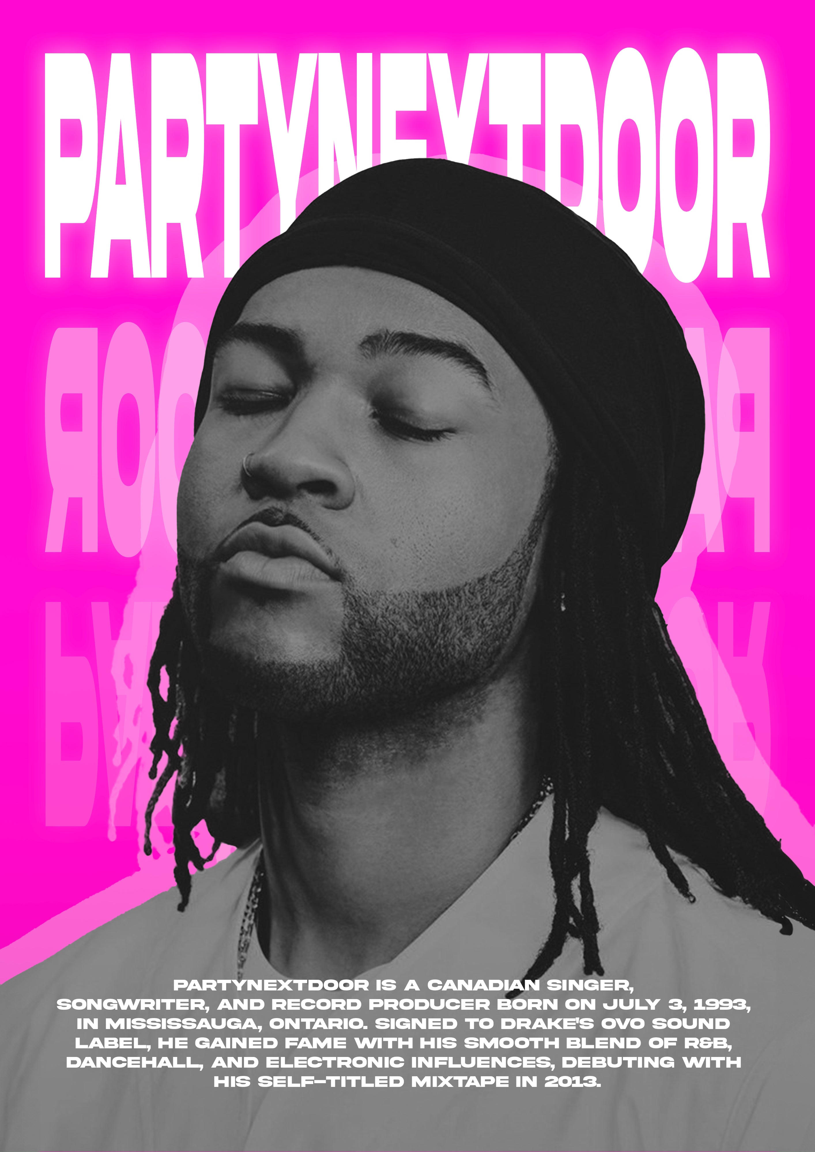 Poster PARTYNEXTDOOR