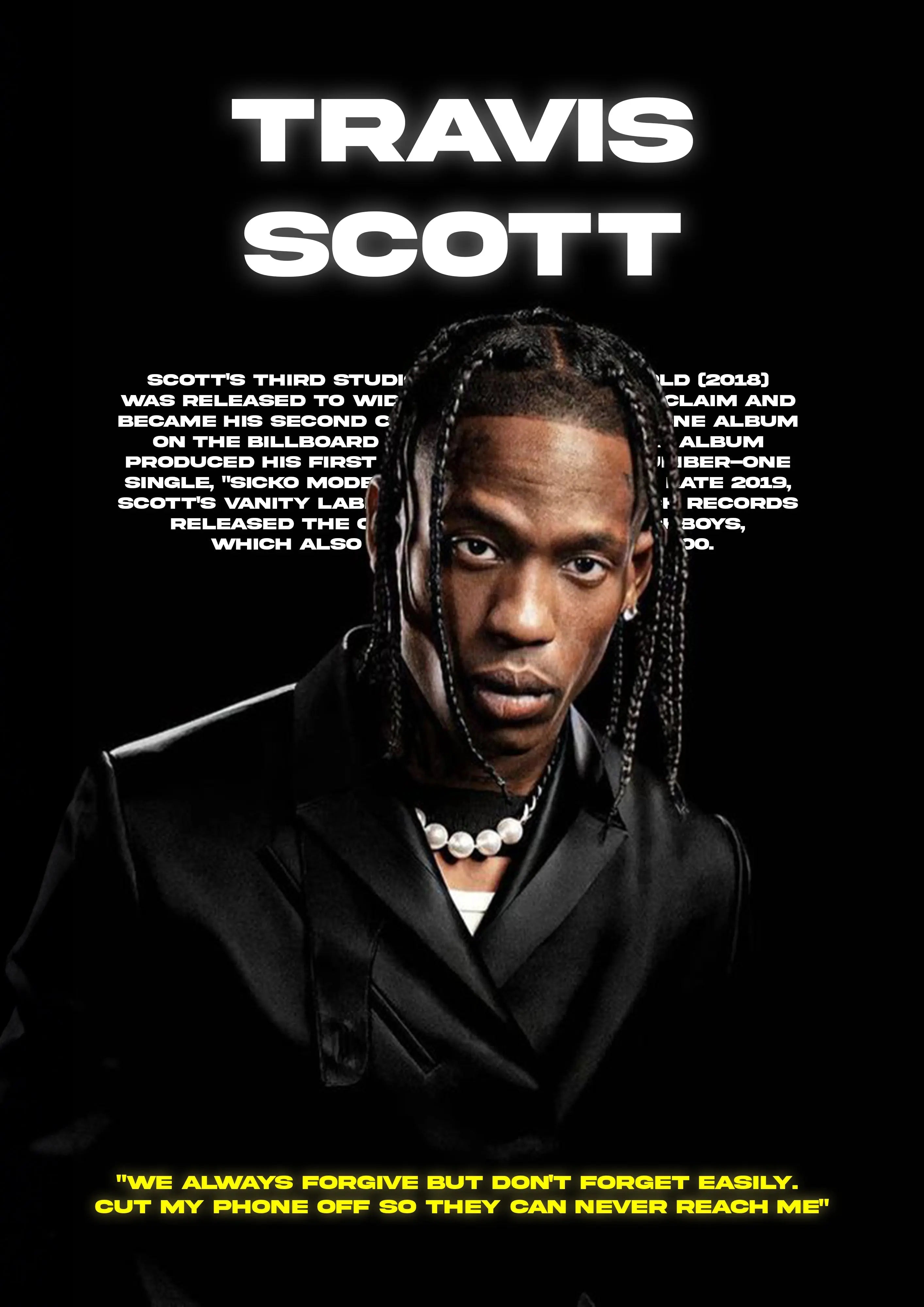 Poster Travis Scott