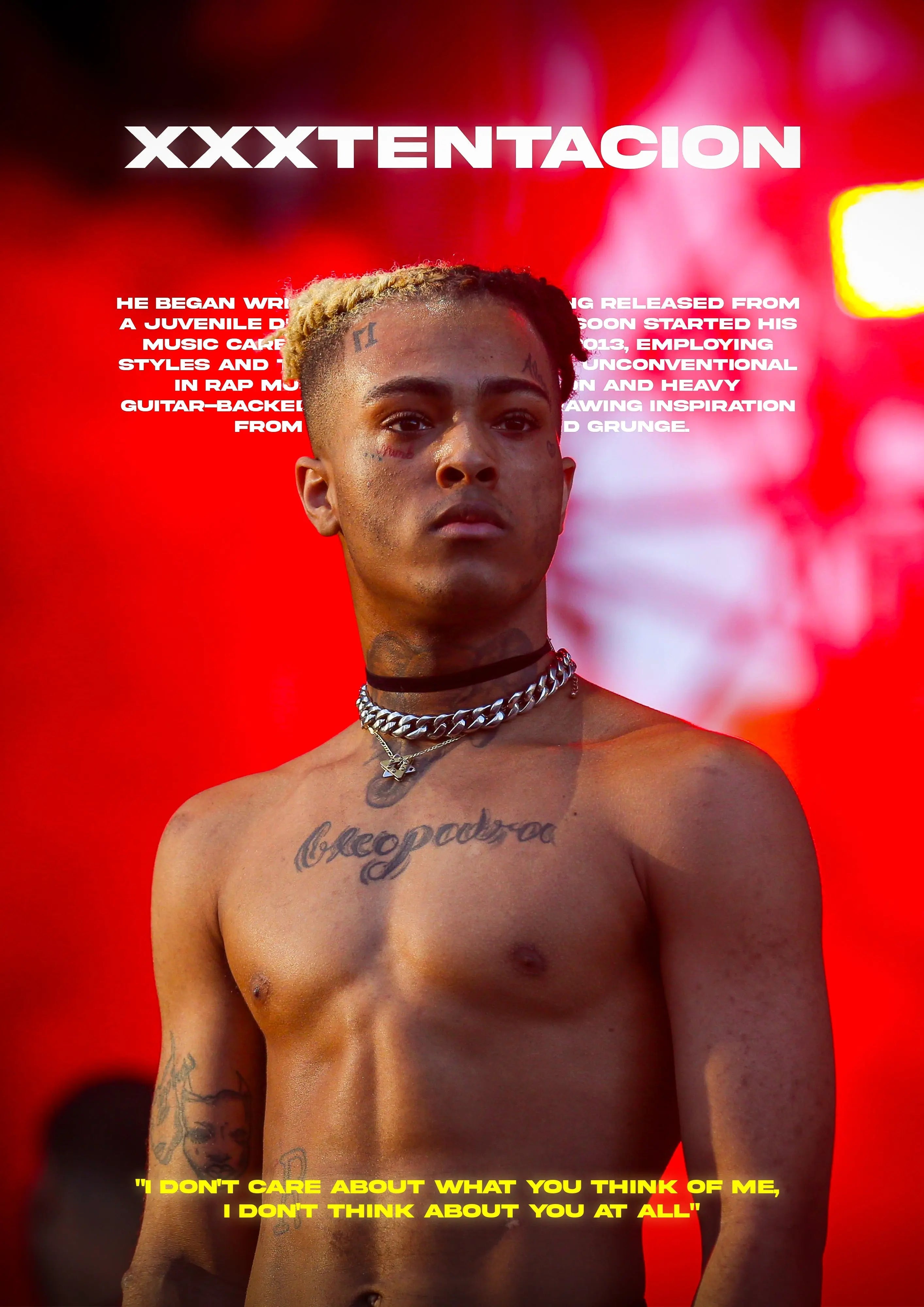 Poster Xxxtentacion